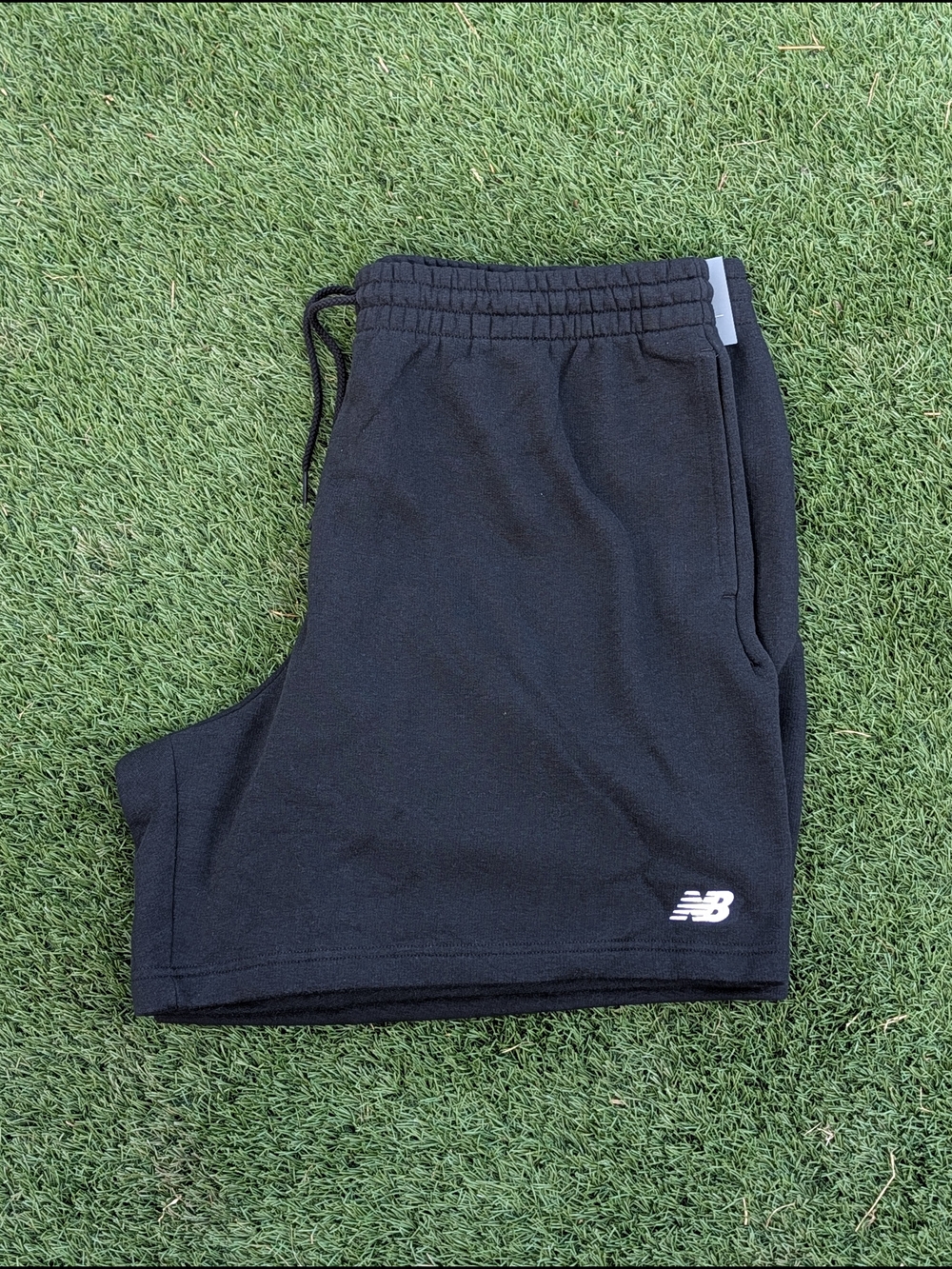New Balance Mens Sport Essentials Fleece Shorts 7 Inch Black MS41504 2XL NWT